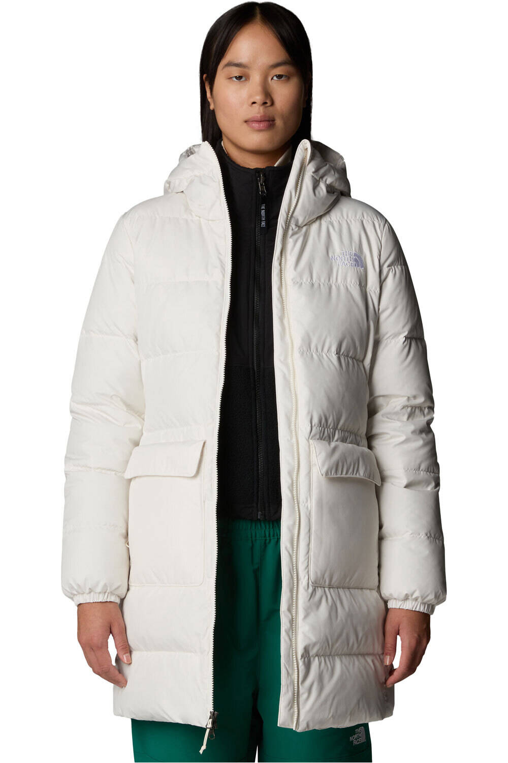 The North Face chaqueta outdoor mujer W GOTHAM PARKA vista detalle