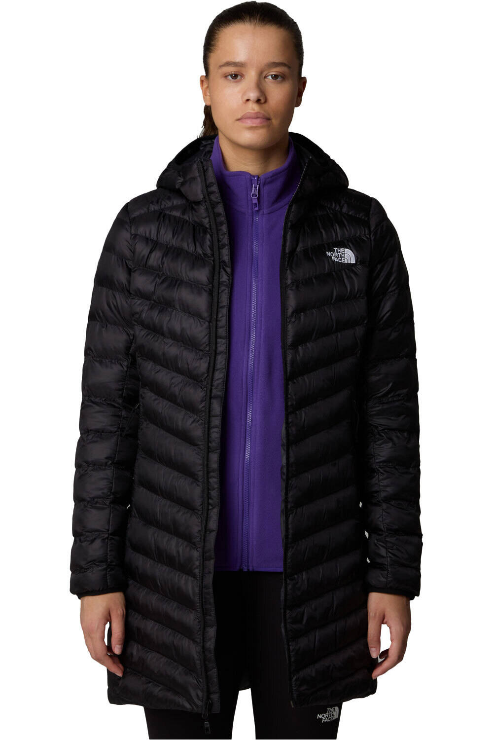 The North Face chaqueta outdoor mujer W HUILA SYNTHETIC PARKA vista detalle