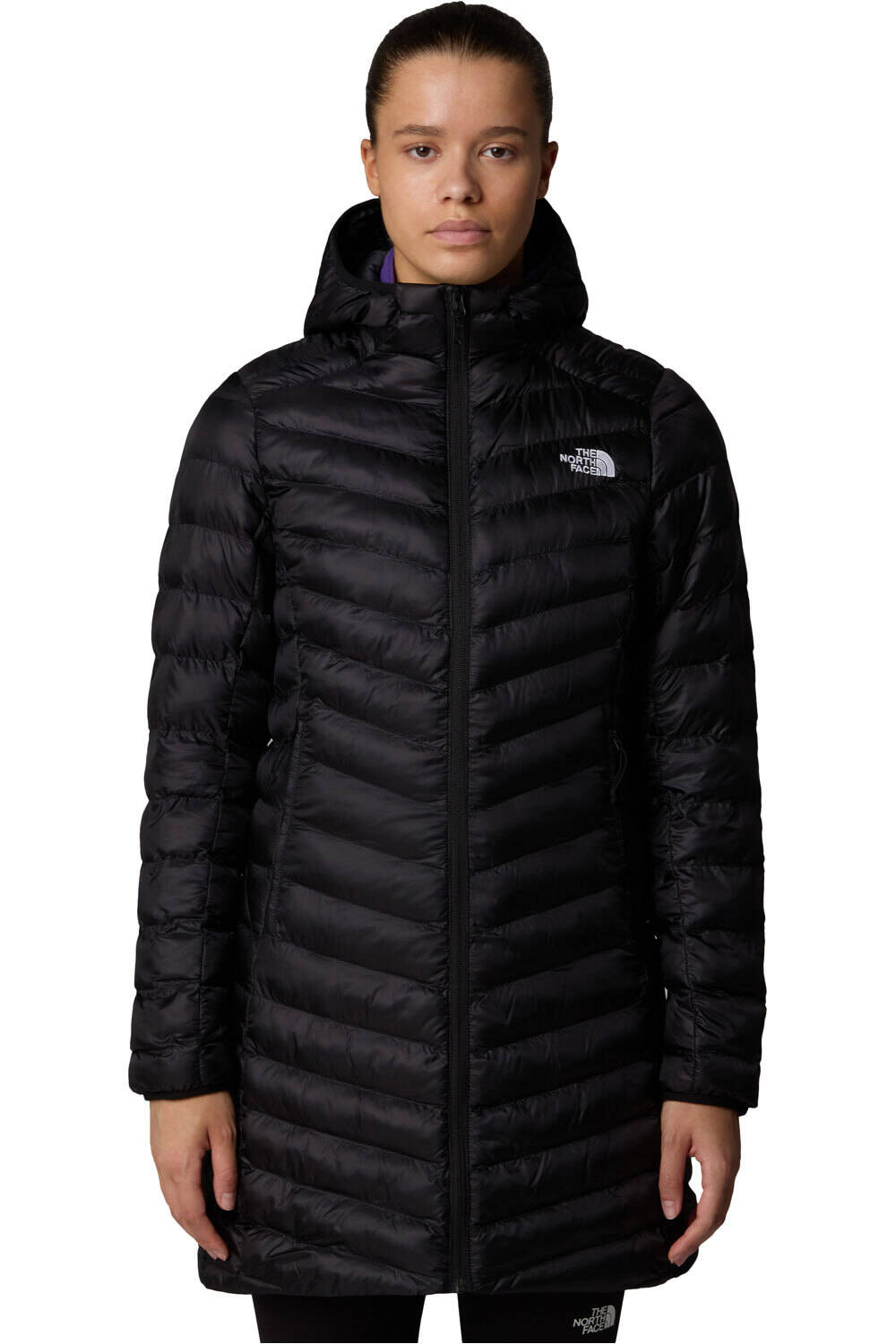 The North Face chaqueta outdoor mujer W HUILA SYNTHETIC PARKA vista frontal