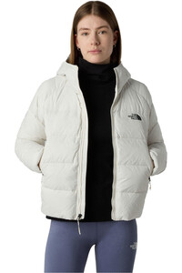 The North Face chaqueta outdoor mujer W HYALITE DOWN HOODIE vista detalle