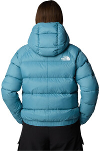 The North Face chaqueta outdoor mujer W HYALITE DOWN HOODIE vista trasera