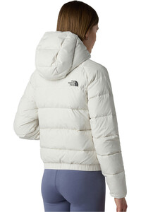 The North Face chaqueta outdoor mujer W HYALITE DOWN HOODIE vista trasera