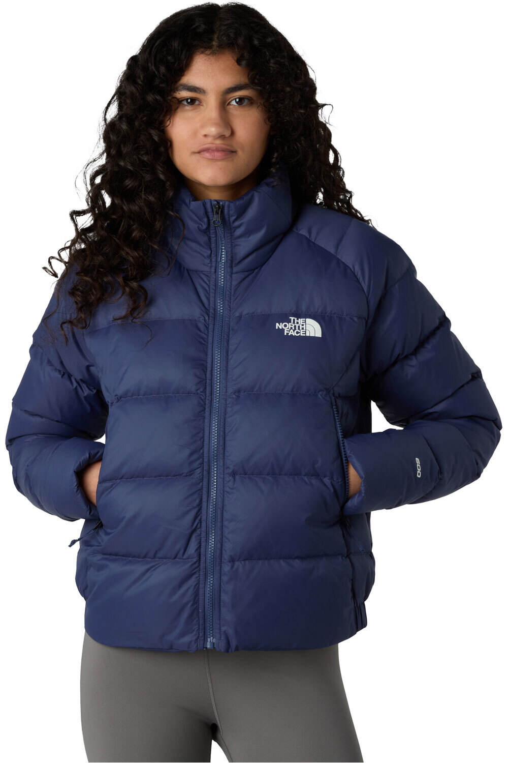 The North Face chaqueta outdoor mujer W HYALITE DOWN JKT vista frontal