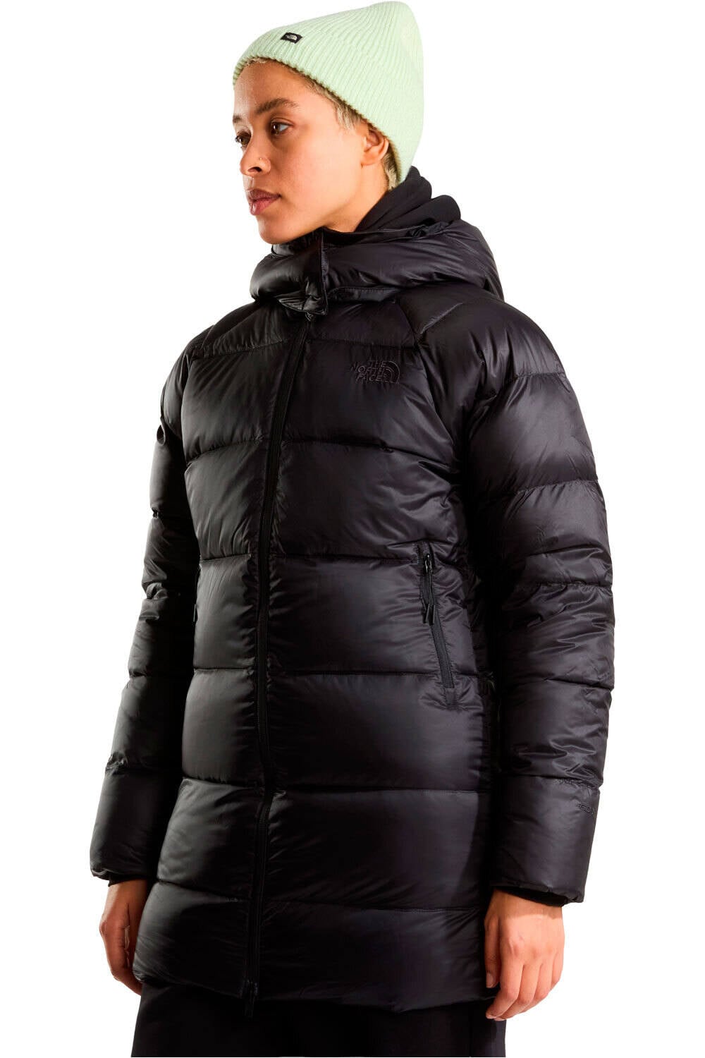 The North Face chaqueta outdoor mujer W HYDRENALITE CITY DOWN HOODED PARKA vista frontal