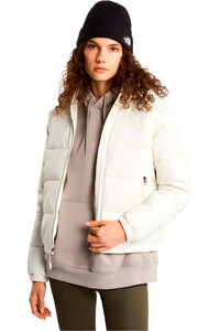The North Face chaqueta outdoor mujer W HYDRENALITE DOWN HOODIE vista detalle