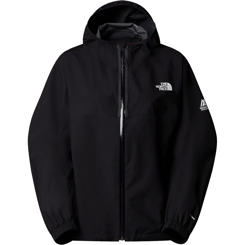 The North Face chaqueta outdoor mujer W MOUNTAIN ATHLETICS RAINLIT HOODED JACK 05