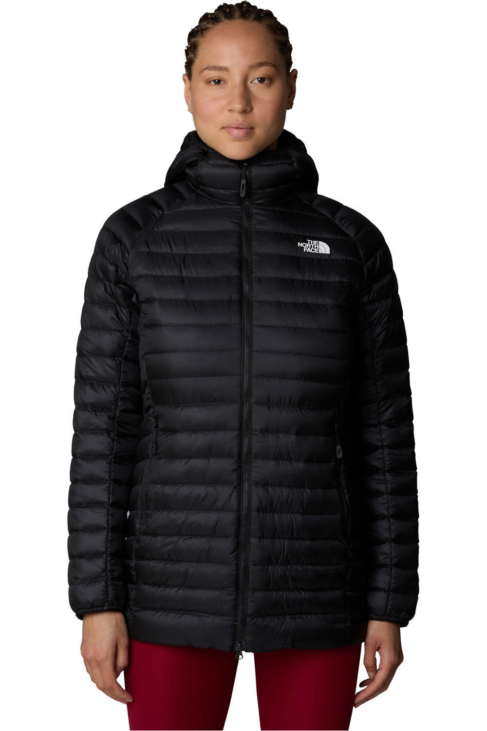 The North Face chaqueta outdoor mujer W NEW TREVAIL PARKA vista frontal