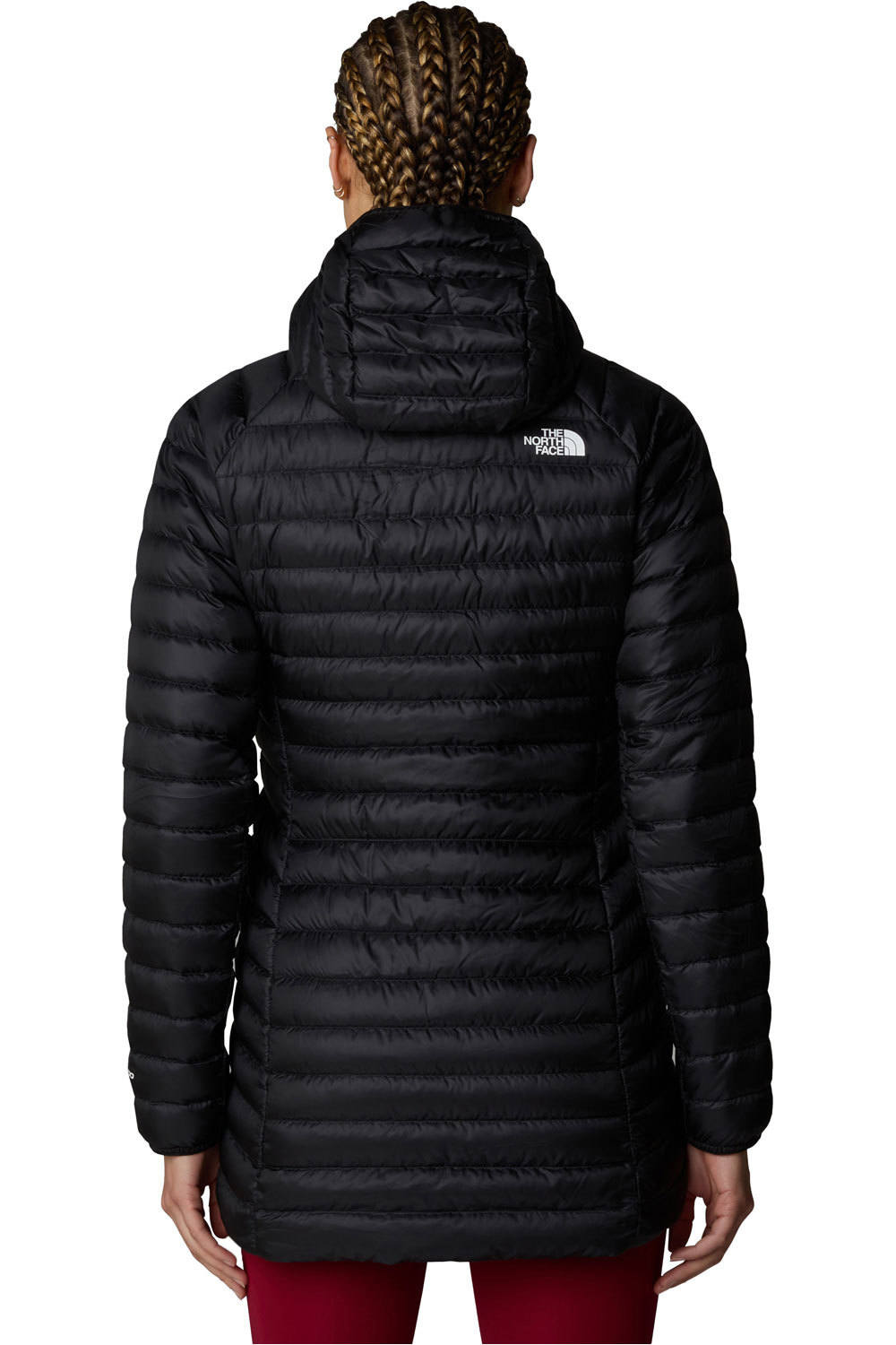 The North Face chaqueta outdoor mujer W NEW TREVAIL PARKA vista trasera