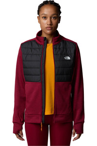 The North Face chaqueta outdoor mujer W REAXION HYBRID JACKET vista detalle