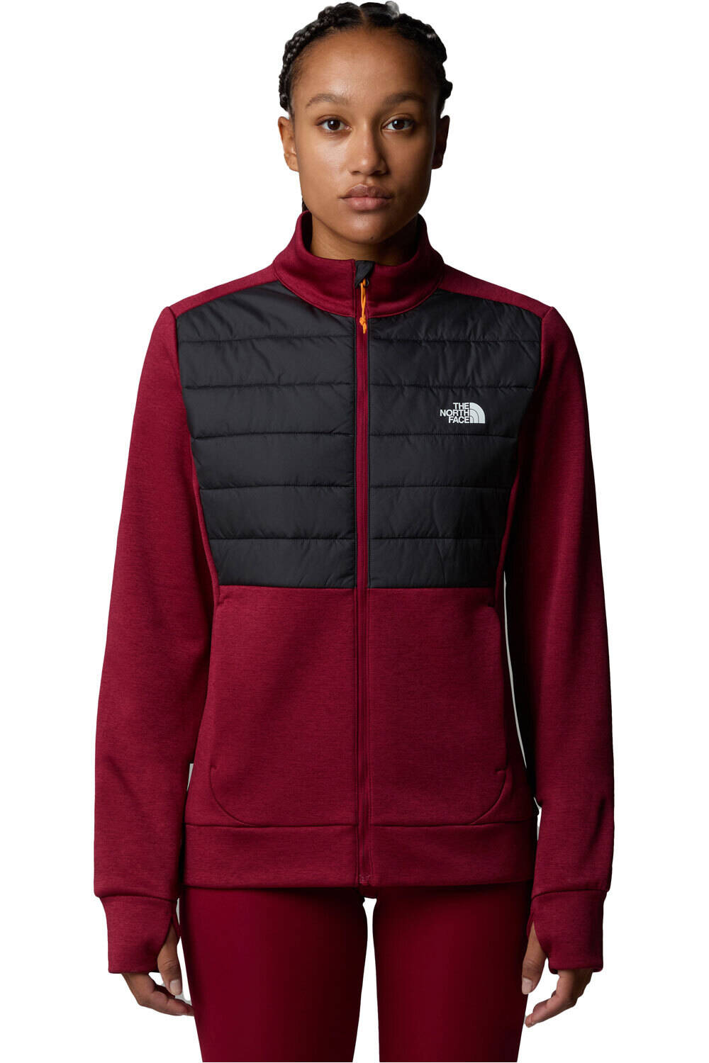 The North Face chaqueta outdoor mujer W REAXION HYBRID JACKET vista frontal