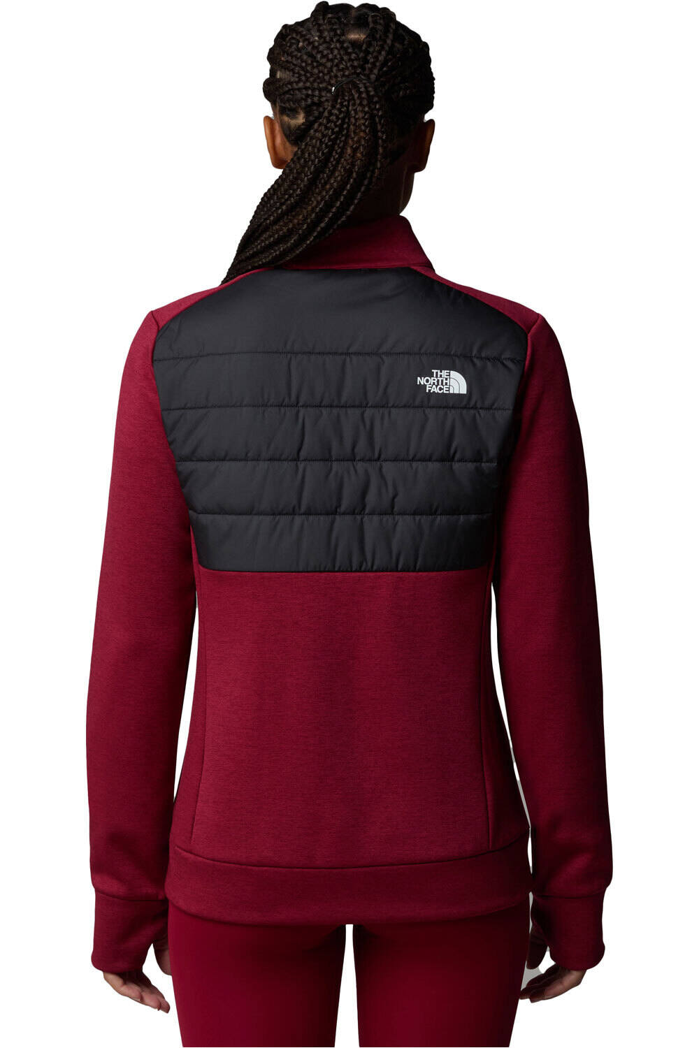 The North Face chaqueta outdoor mujer W REAXION HYBRID JACKET vista trasera