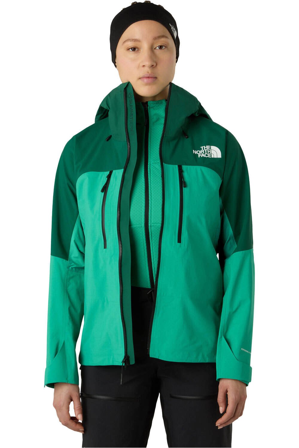 The North Face chaqueta outdoor mujer W SUMMIT FUTURELIGHT TORRE EGGER JACKET vista detalle