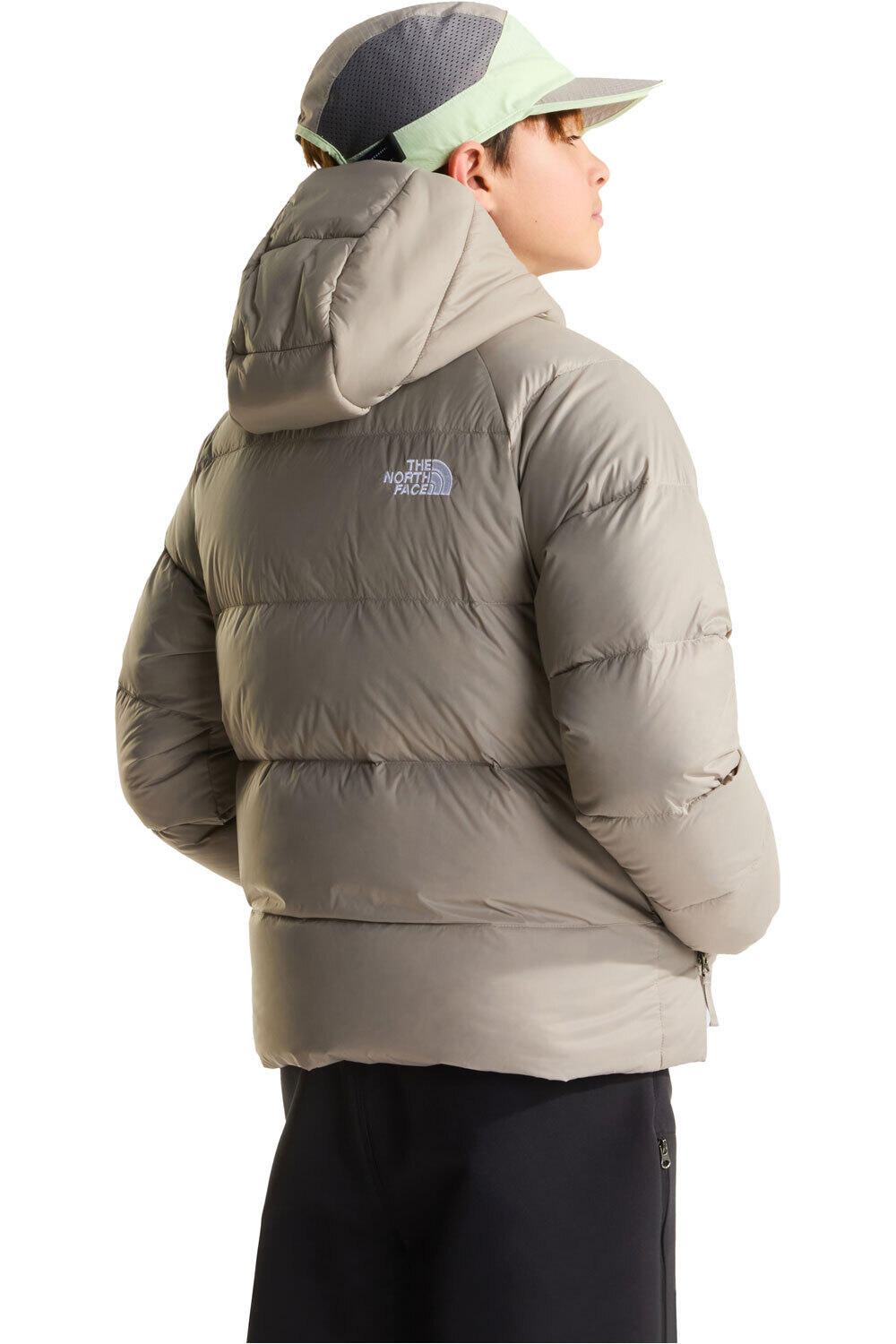 The North Face chaqueta outdoor niño B HYDRENALITE DOWN HOODED JACKET vista trasera
