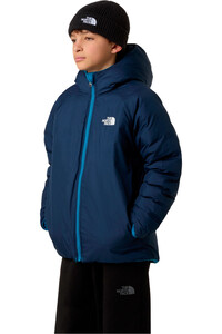 The North Face chaqueta outdoor niño B REVERSIBLE PERRITO HOODED JACKET vista detalle