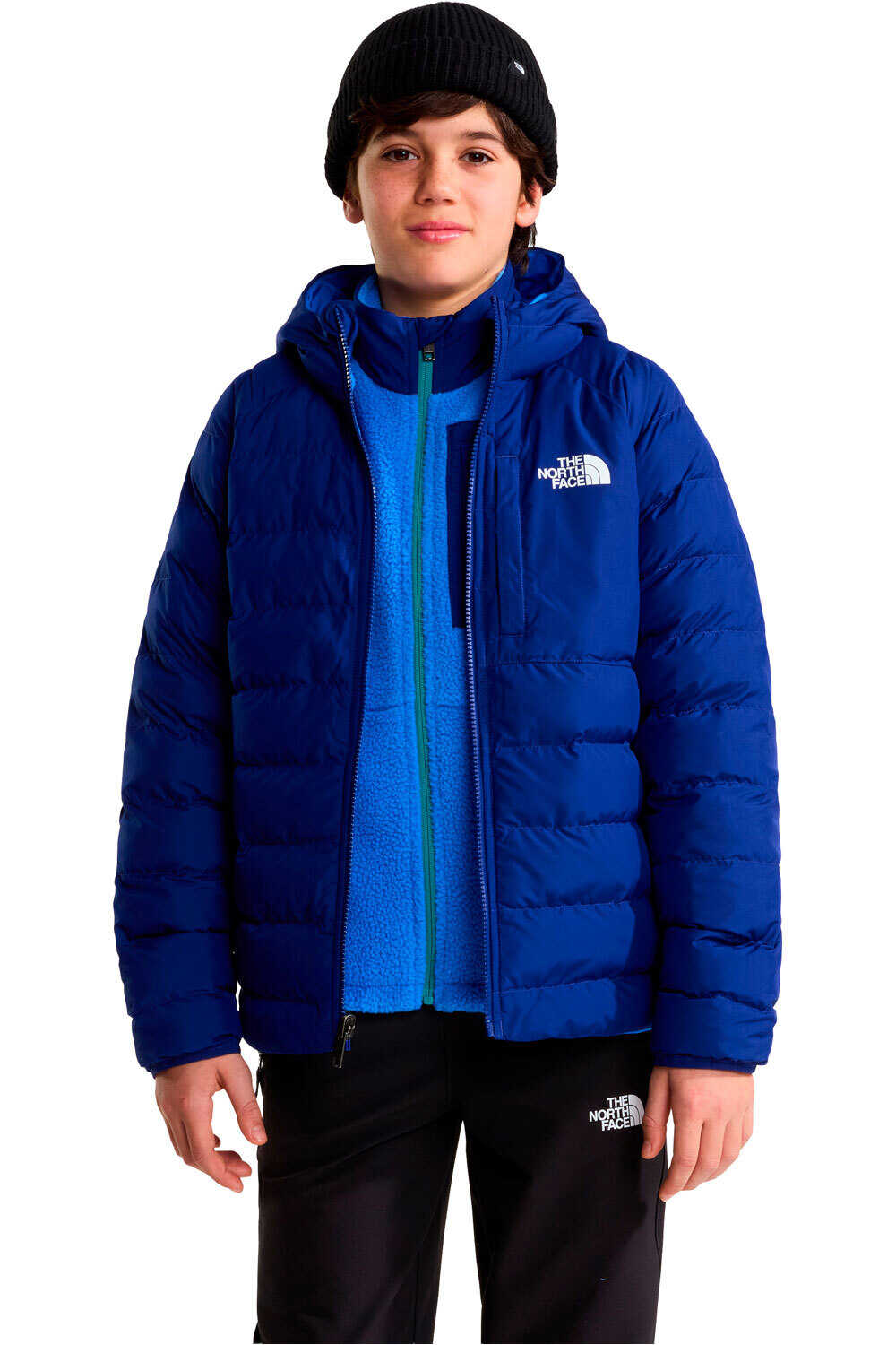 The North Face chaqueta outdoor niño B REVERSIBLE PERRITO HOODED JACKET vista detalle