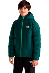 The North Face chaqueta outdoor niño B REVERSIBLE PERRITO HOODED JACKET vista detalle