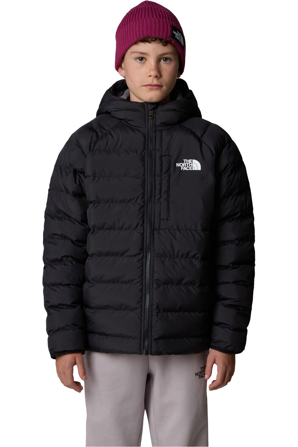 The North Face chaqueta outdoor niño B REVERSIBLE PERRITO HOODED JACKET vista frontal