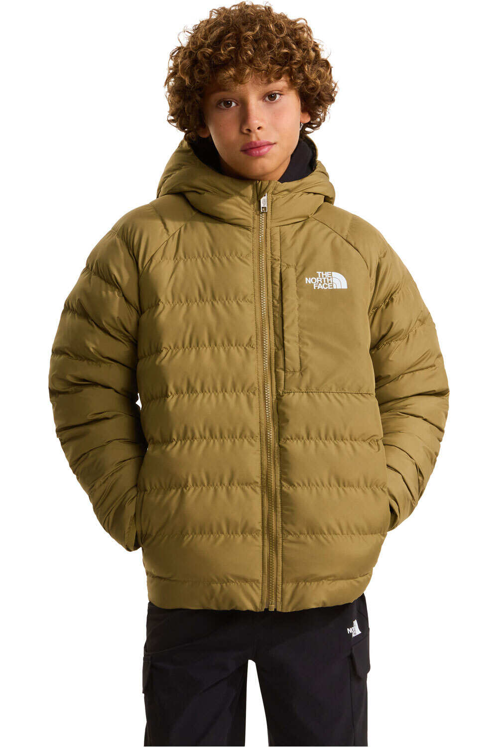 The North Face chaqueta outdoor niño B REVERSIBLE PERRITO HOODED JACKET vista frontal