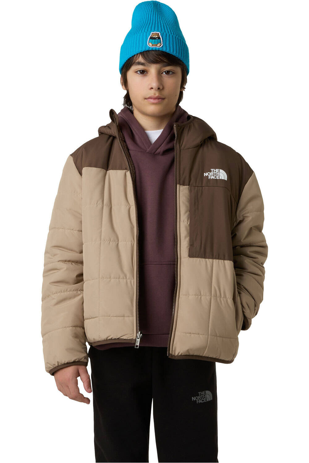 The North Face chaqueta outdoor niño B REVERSIBLE SHASTA FZ HOODED JACKET 03