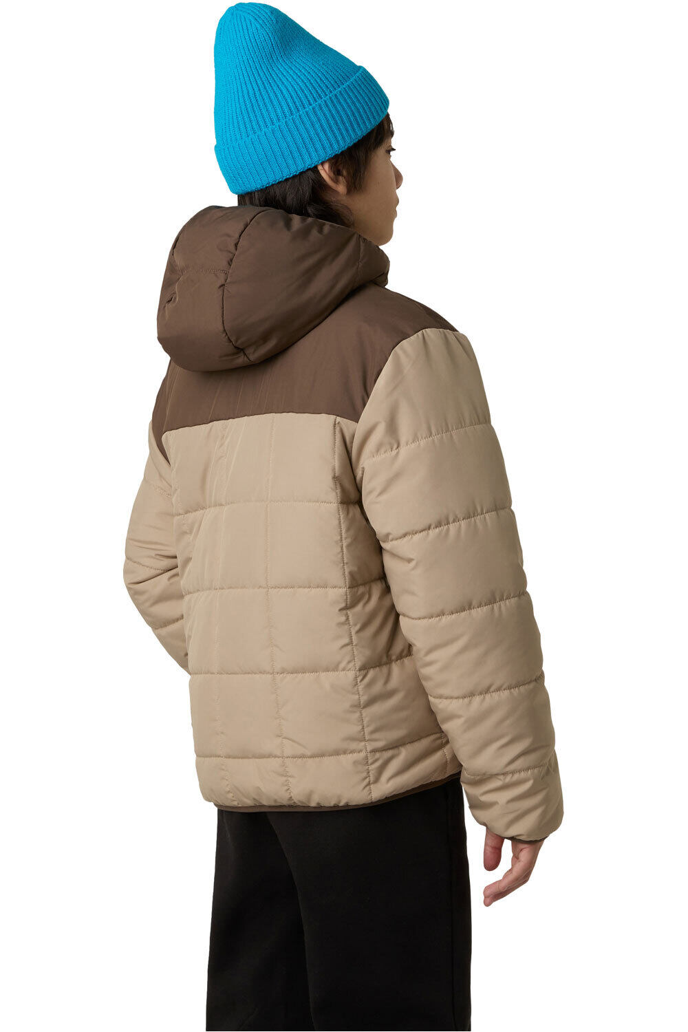 The North Face chaqueta outdoor niño B REVERSIBLE SHASTA FZ HOODED JACKET vista detalle