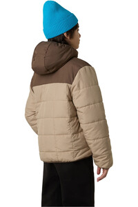The North Face chaqueta outdoor niño B REVERSIBLE SHASTA FZ HOODED JACKET vista detalle