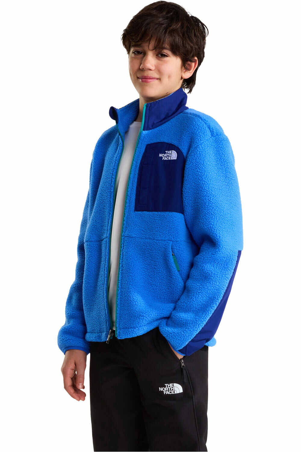 The North Face chaqueta outdoor niño B YUMIORI OFF PEAK F/Z JACKET vista detalle