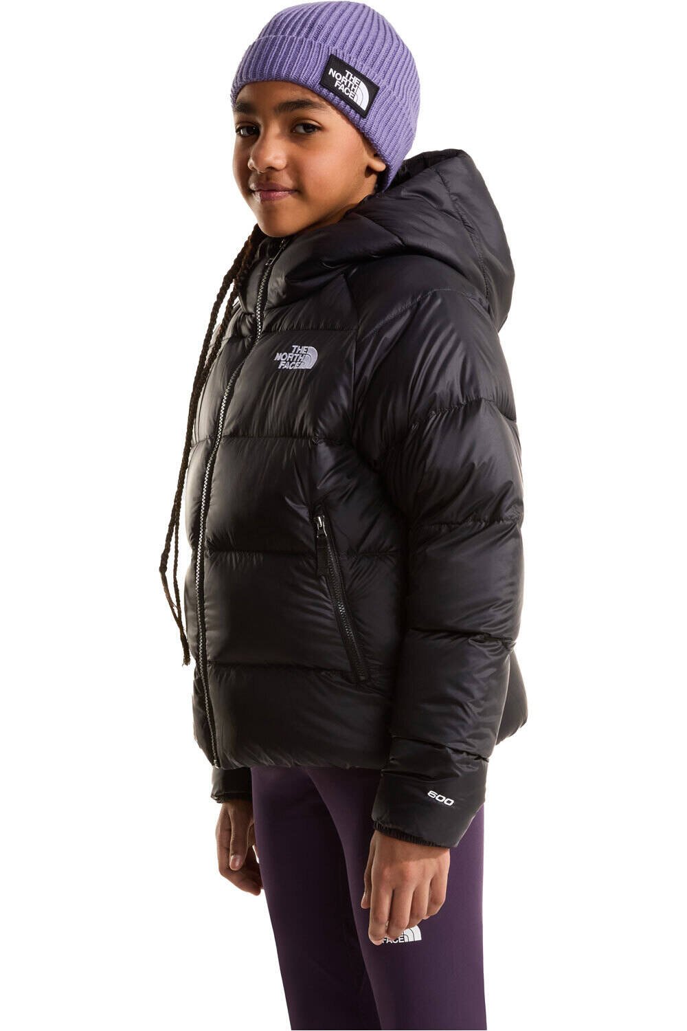 The North Face chaqueta outdoor niño G HYDRENALITE DOWN HOODED JACKET vista frontal
