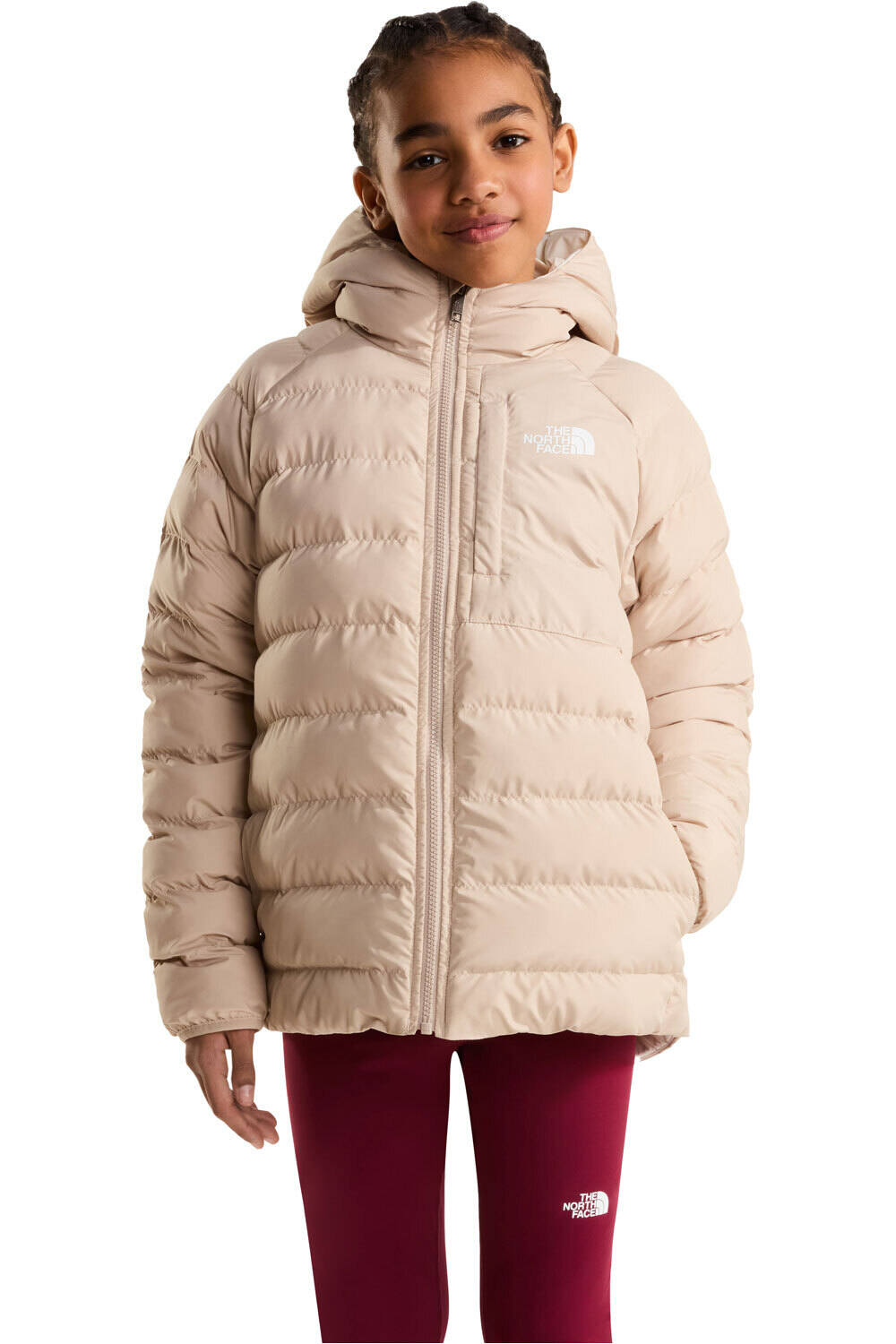 The North Face chaqueta outdoor niño G REVERSIBLE PERRITO HOODED JACKET vista frontal