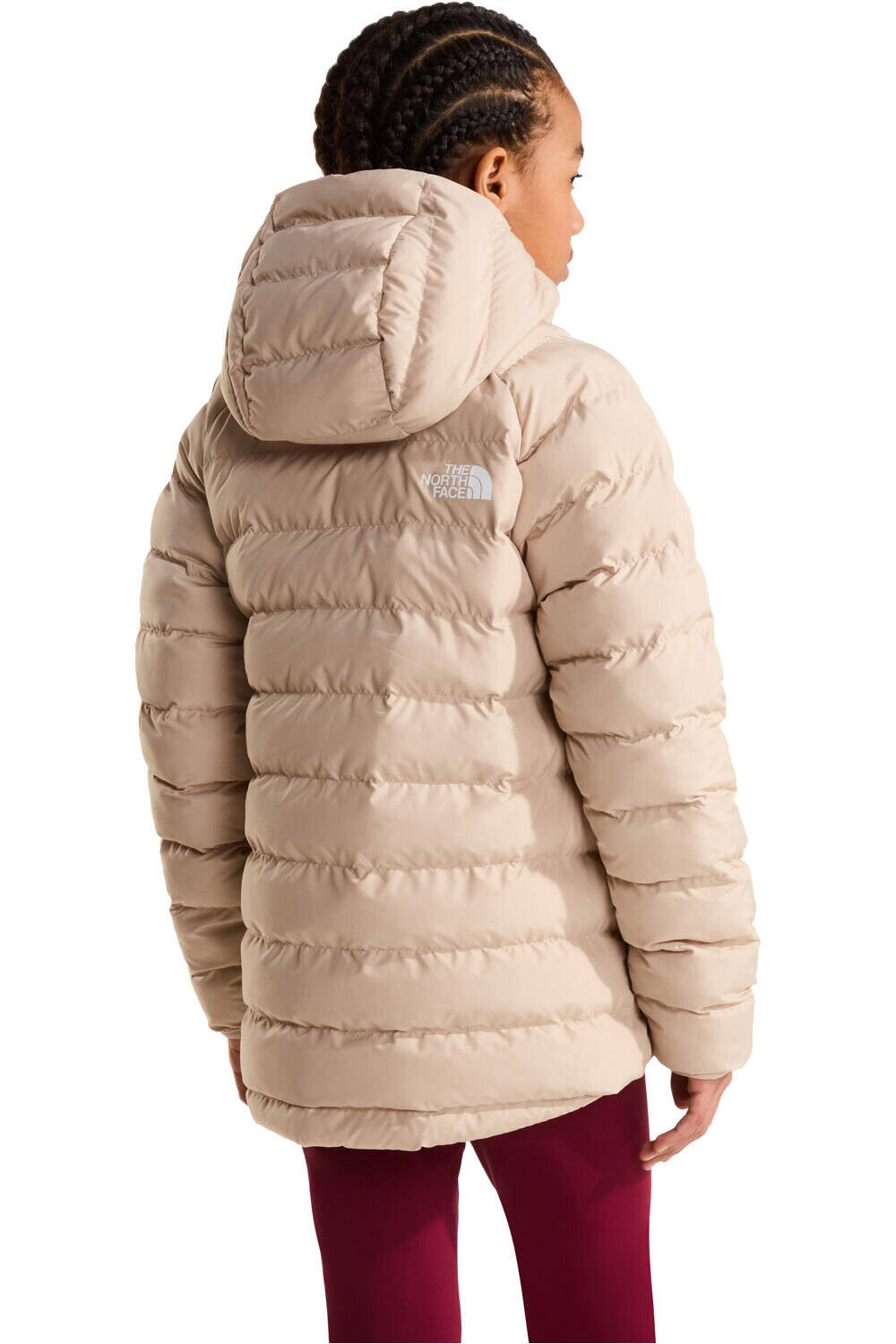 The North Face chaqueta outdoor niño G REVERSIBLE PERRITO HOODED JACKET vista trasera