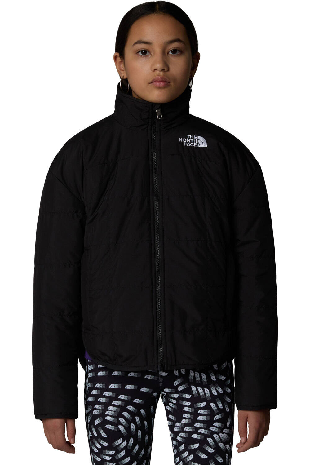 The North Face chaqueta outdoor niño G REVERSIBLE SHASTA F/Z JACKET vista frontal