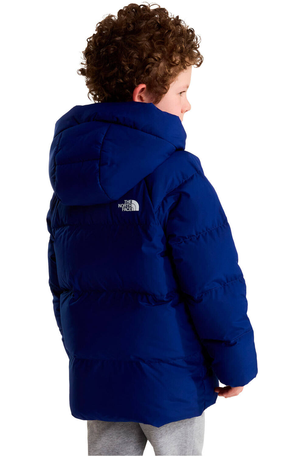 The North Face chaqueta outdoor niño KID NORTH DOWN FLEECE LINED PARKA vista trasera