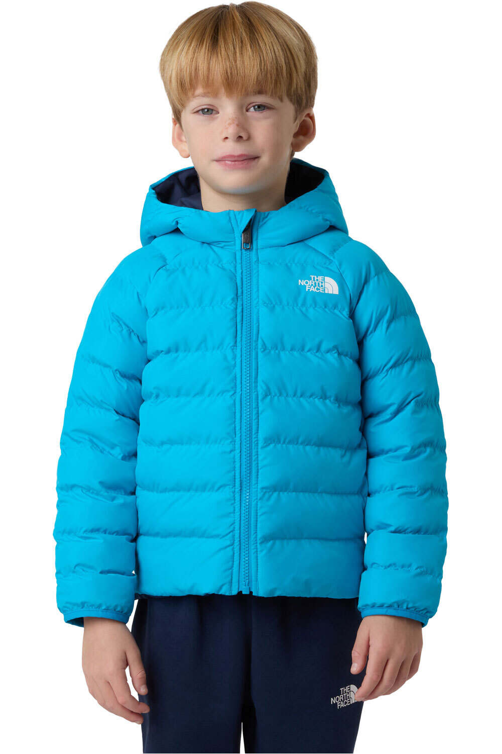 The North Face chaqueta outdoor niño KID REVERSIBLE PERRITO HOODED JACKET vista frontal