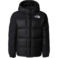 The North Face chaqueta outdoor niño TEEN HMLYN DOWN SHORT PARKA vista detalle