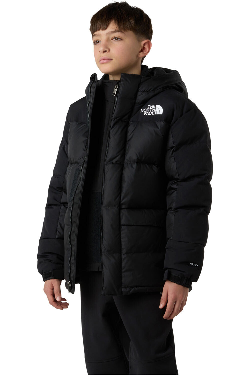The North Face chaqueta outdoor niño TEEN HMLYN DOWN SHORT PARKA vista frontal