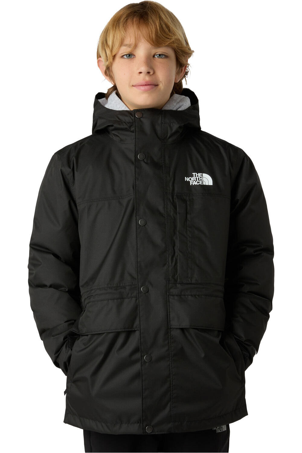 The North Face chaqueta outdoor niño TEEN NORTH DOWN TRICLIMATE vista frontal