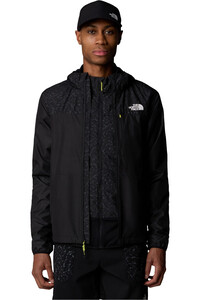 The North Face CHAQUETA RUNNING HOMBRE M HIGHER RUN WIND JACKET vista detalle