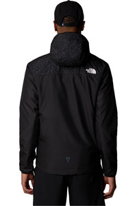The North Face CHAQUETA RUNNING HOMBRE M HIGHER RUN WIND JACKET vista trasera