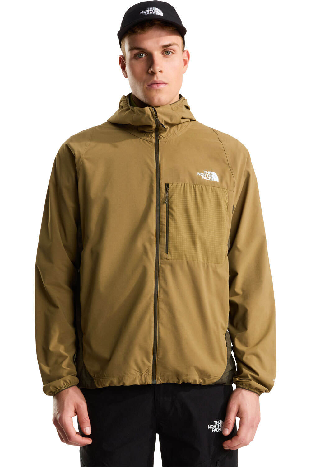 The North Face chaqueta softshell hombre M LIGHTRANGE WOVEN JACKET vista frontal