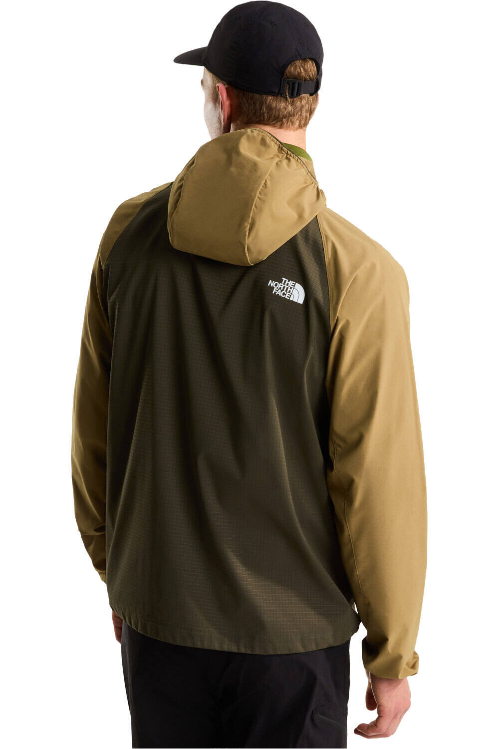 The North Face chaqueta softshell hombre M LIGHTRANGE WOVEN JACKET vista trasera