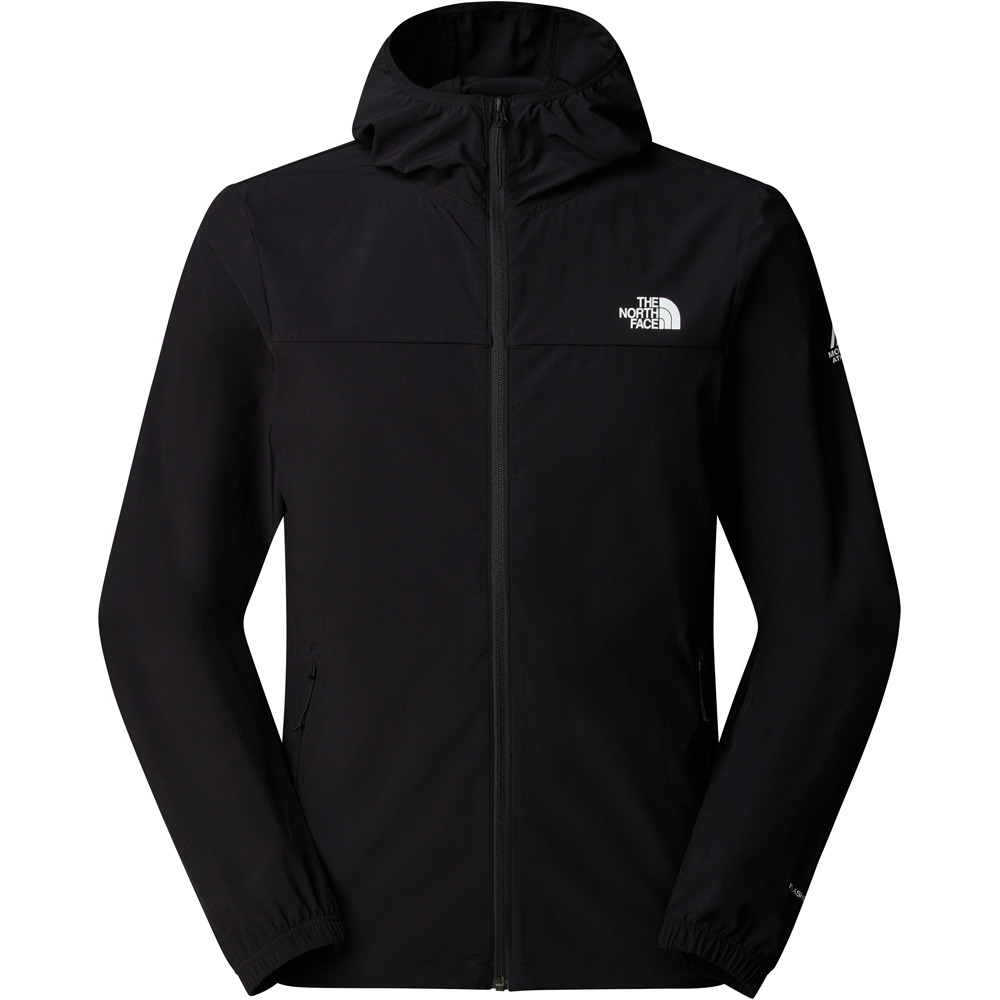 The North Face chaqueta softshell hombre M MA HOODED WIND JACKET 03