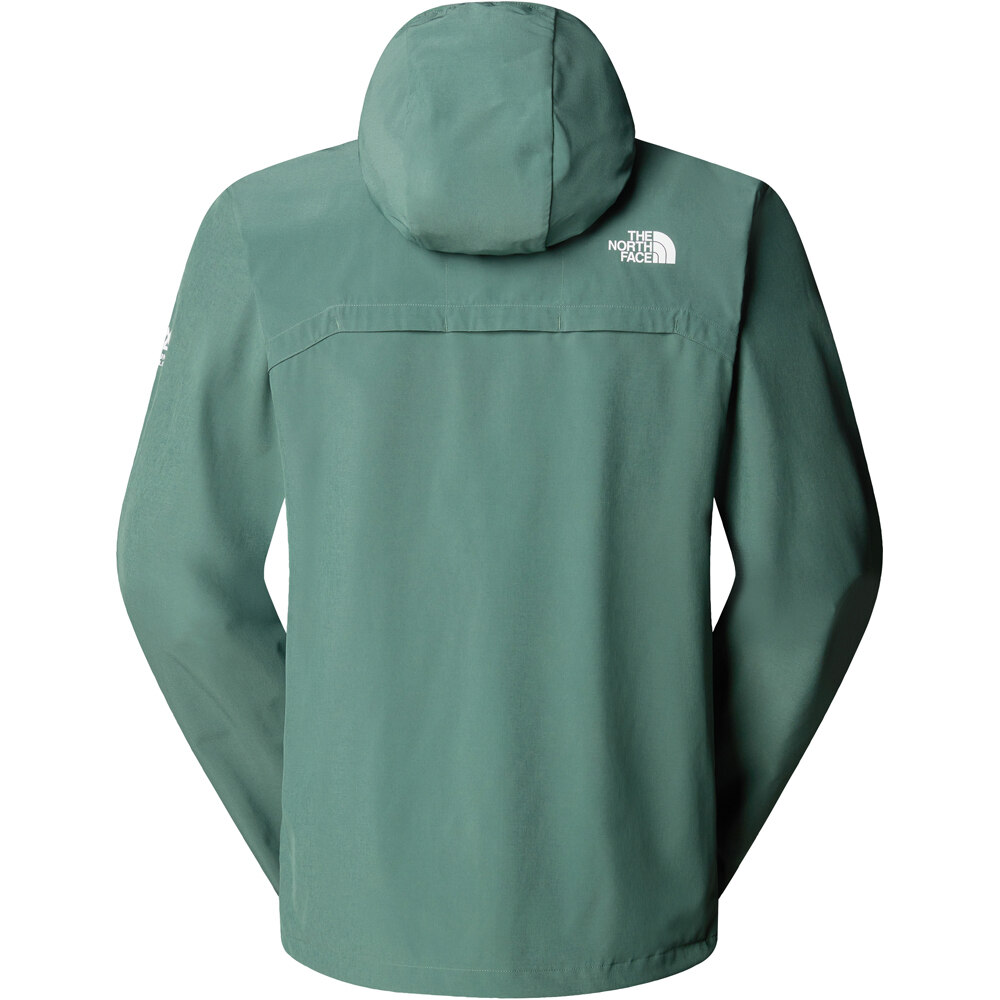 The North Face chaqueta softshell hombre M MA HOODED WIND JACKET 04