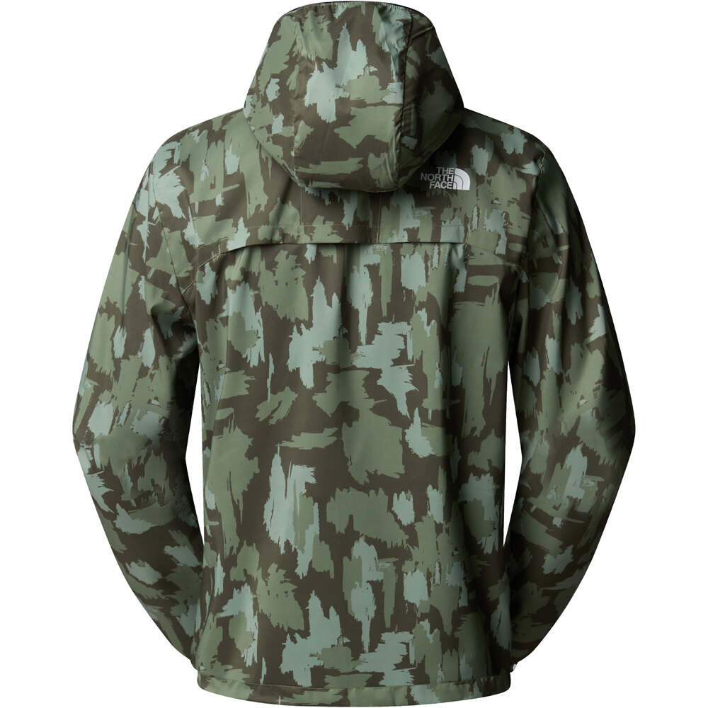 The North Face chaqueta softshell hombre M MOUNTAIN ATHLETICS HD WIND JKT-PRINT vista trasera