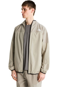 The North Face chaqueta softshell hombre M MOUNTAIN ATHLETICS USHBA HOODED JACKET vista detalle