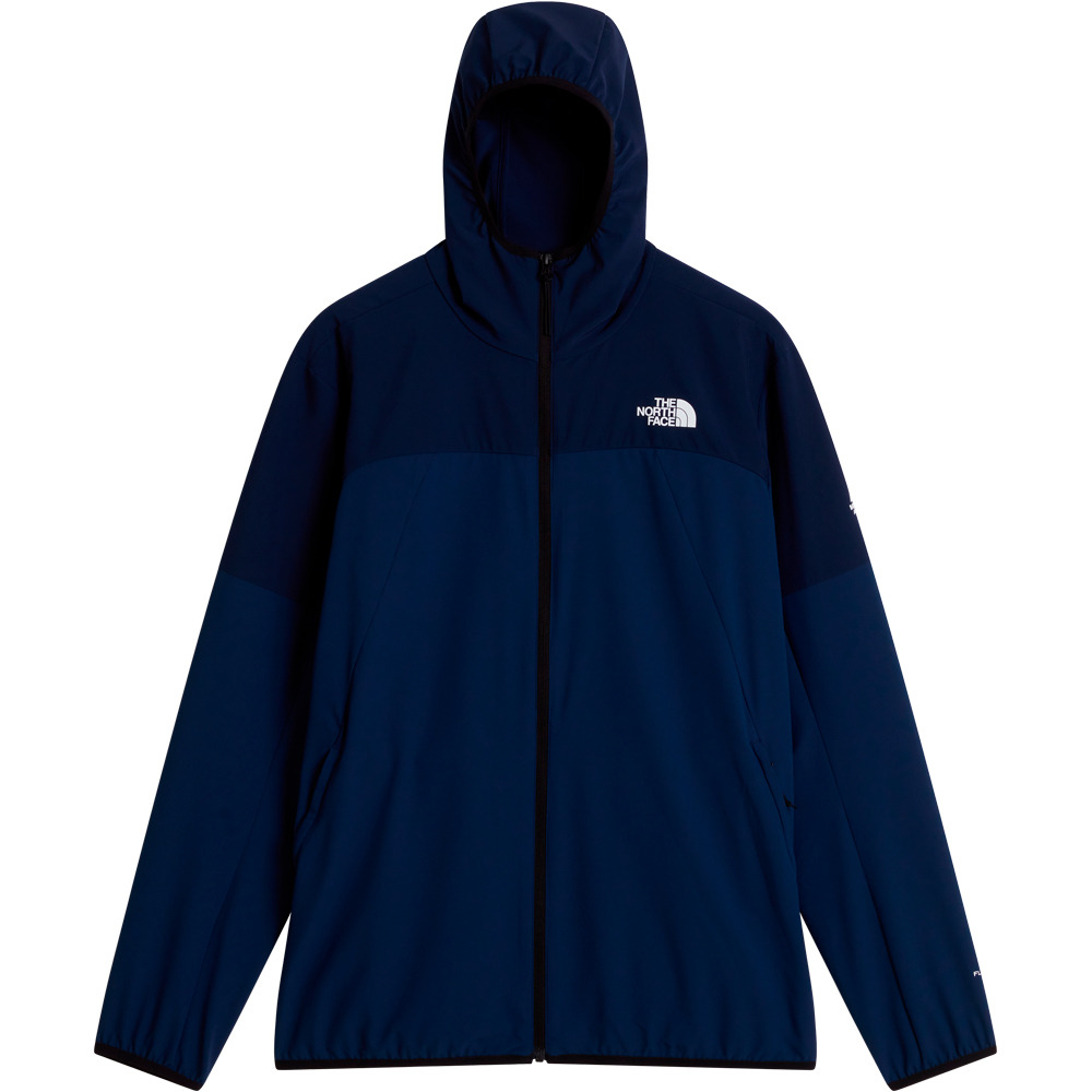 The North Face chaqueta softshell hombre M MOUNTAIN ATHLETICS USHBA HOODED JACKET vista detalle
