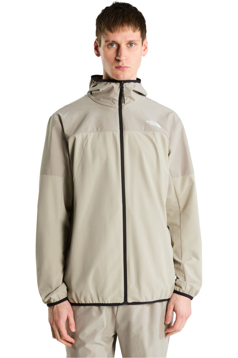 The North Face chaqueta softshell hombre M MOUNTAIN ATHLETICS USHBA HOODED JACKET vista frontal