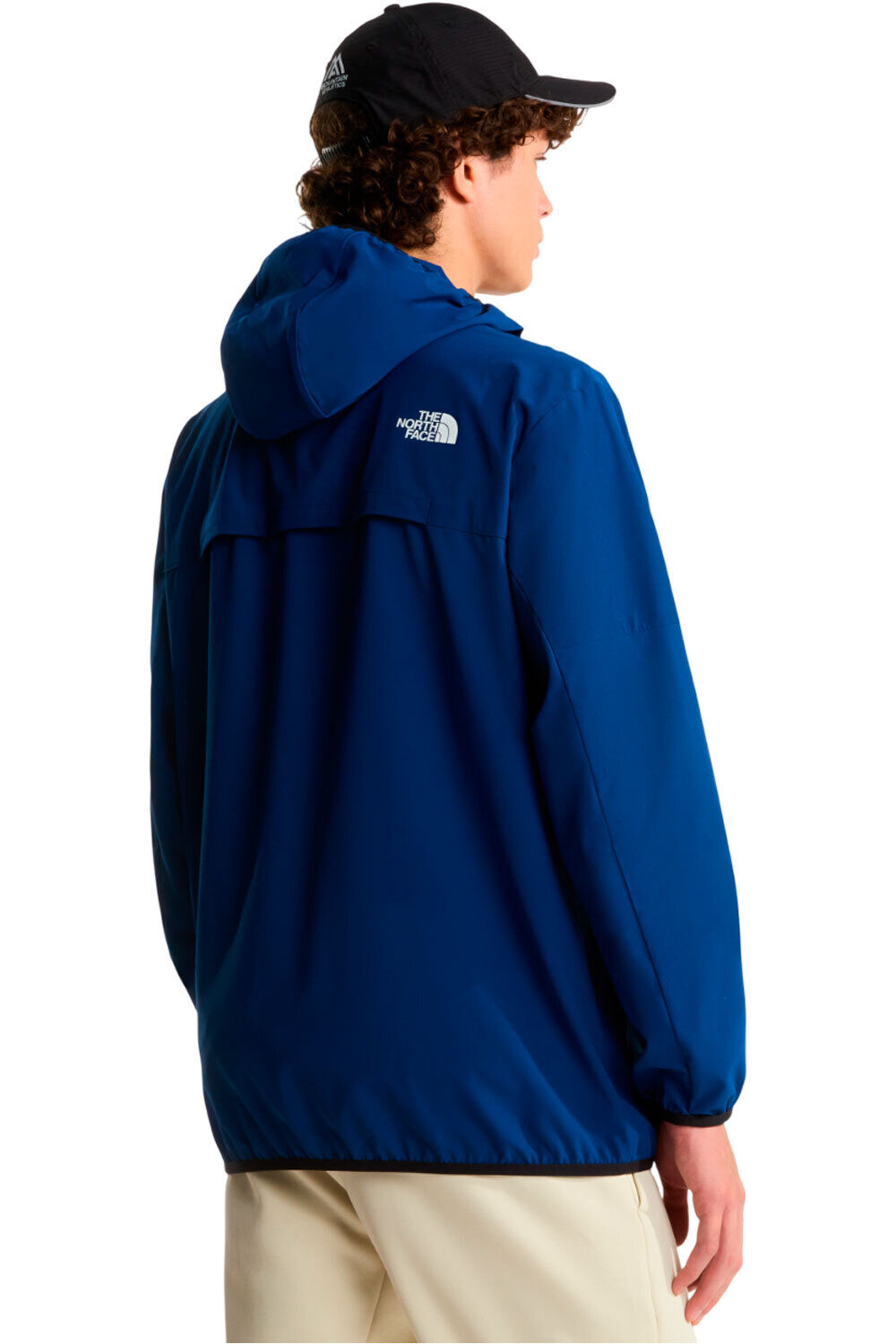 The North Face chaqueta softshell hombre M MOUNTAIN ATHLETICS USHBA HOODED JACKET vista trasera