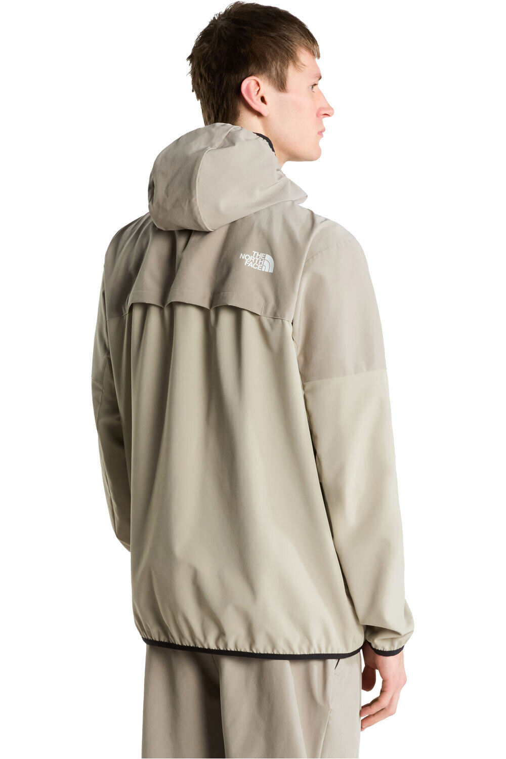 The North Face chaqueta softshell hombre M MOUNTAIN ATHLETICS USHBA HOODED JACKET vista trasera