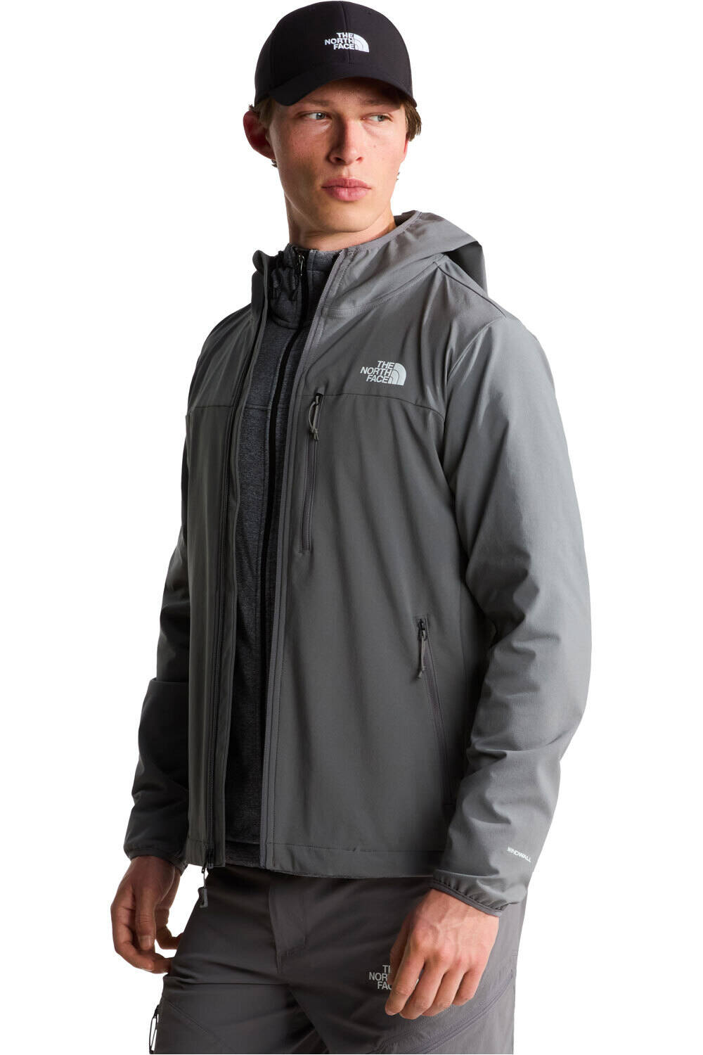 The North Face chaqueta softshell hombre M NIMBLE HOODIE 2 vista detalle