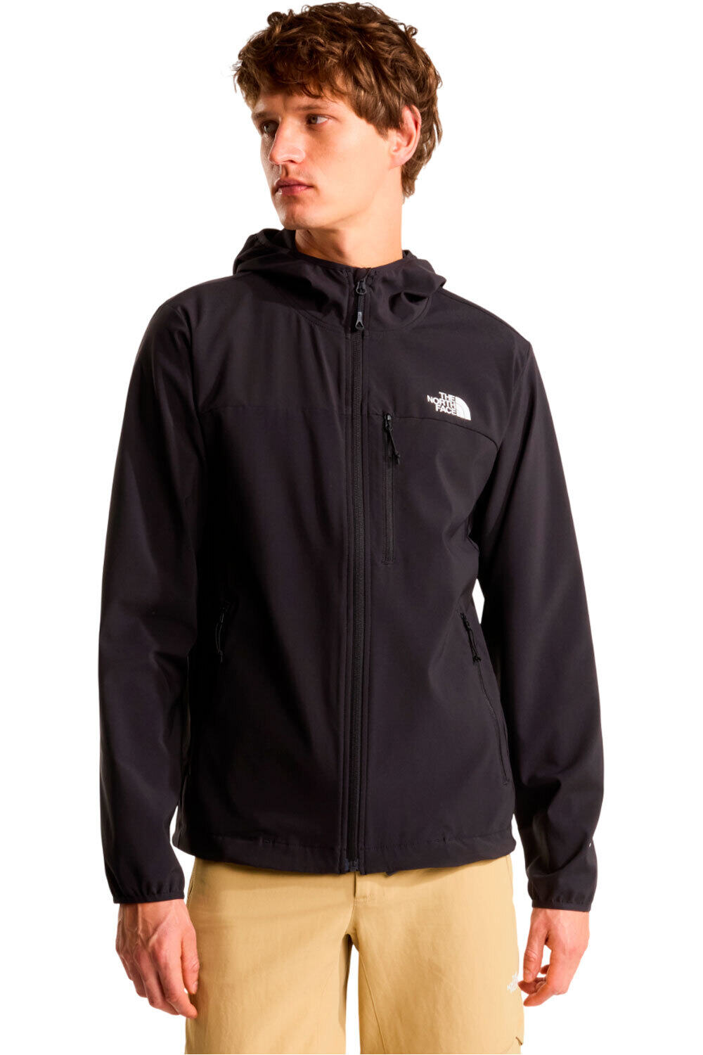 The North Face chaqueta softshell hombre M NIMBLE HOODIE 2 vista frontal