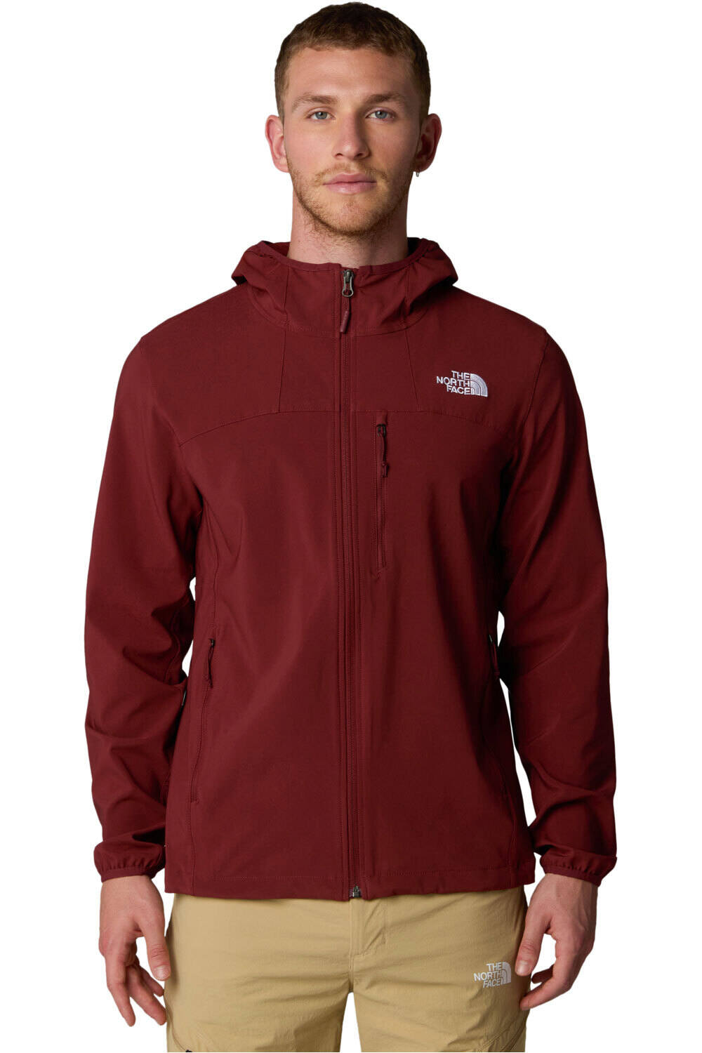 The North Face chaqueta softshell hombre M NIMBLE HOODIE vista frontal